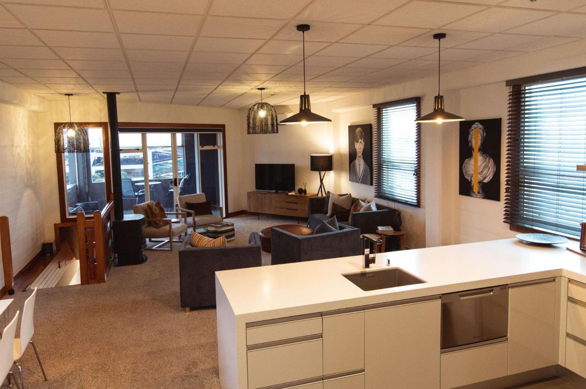 Stay Central The Penthouse New Plymouth Exterior foto